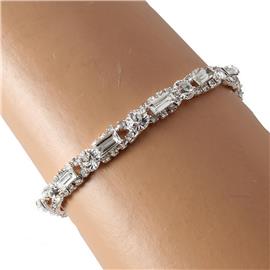 Rhinestones Rectangle Bracelet