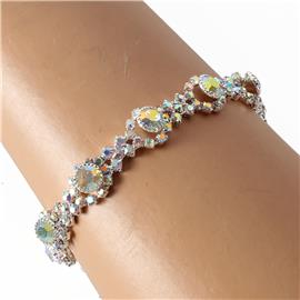 Rhinestones Round Bracelet