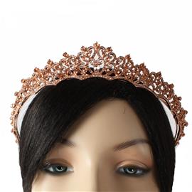 Crystal Metal Crown Tiara