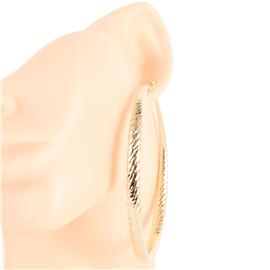 Metal 80 MM Hoop Earring