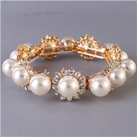 Pearl Flower Bracelet