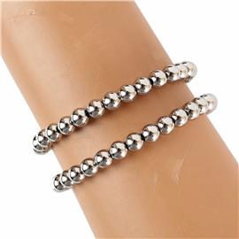 Stainless Steel Two Layereds Bracelet