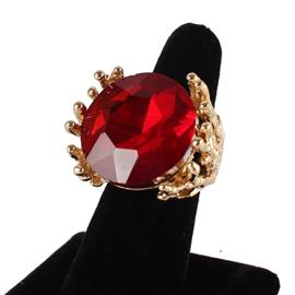 Fashion Crystal Stone Stretch Ring