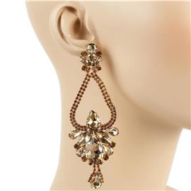 Crystal Chandelier Earring