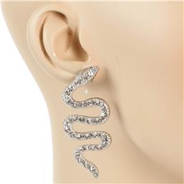 Metal Snake Earring