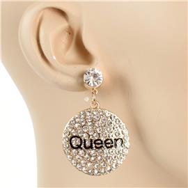 Queen Crystal Earring