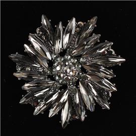 Crystal Brooch