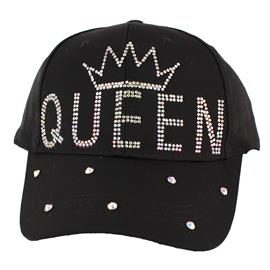 Rhinestones QUEEN Cap