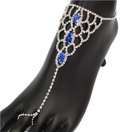 Rhinestone Anklet