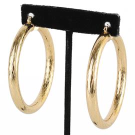 Metal 60mm Snake-Shape Hoop Earring