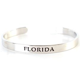 Brass Florida Gold Dipped Bangle