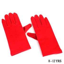 8-12 Yrs Kid Satin Gloves