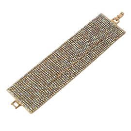 Rhinestones Layers Bracelet