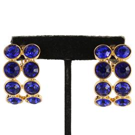 Fashion Clip-On Rhinestones Earring