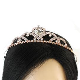 Rhinestones HeartTiara