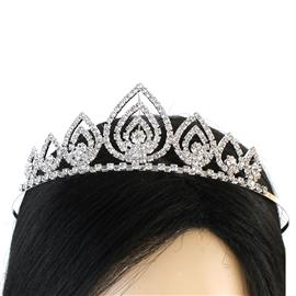 Rhinestones Tear Casting Tiara