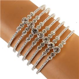 Rhinestones Fashion Bangle