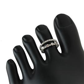 Fashion Crystal Toe Ring