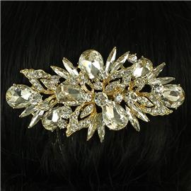 Crystal Teardrop Hair Comb