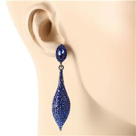 Crystal Drop Casting Earring