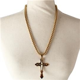 Stainless Steel Cross Necklace