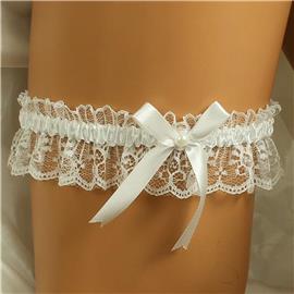 Laces Bow Ribbon Wedding Garter