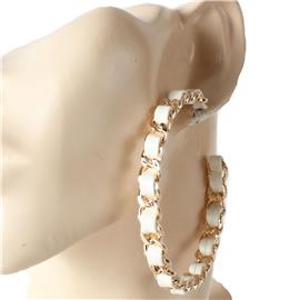 Fashion Chain Hoop Earring