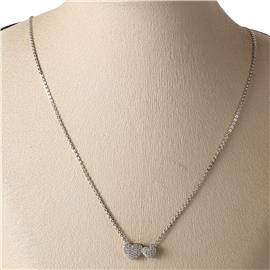 CZ Heart Necklace