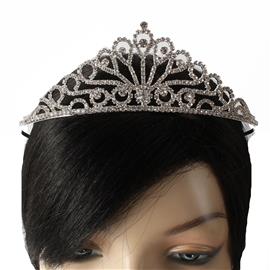 Rhinestones Teardrop Tiara