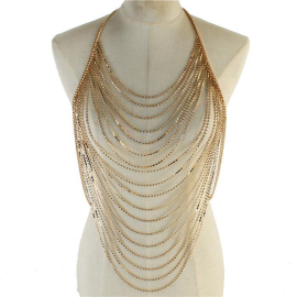 Rhinestone Body Chain