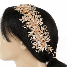 Metal Crystal Hair Pin