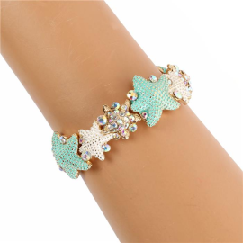 Rhinestone Elastic Bracelet