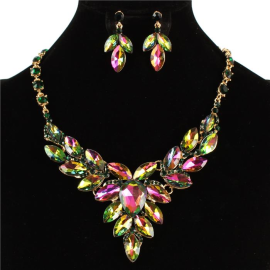 Crystal Necklace Set