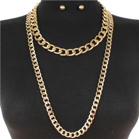 Chain Necklace Set