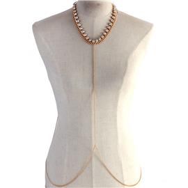 Stones Choker Body Chain