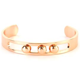 Metal Three Round Bangle