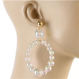 Fashion Dangling Round Earring