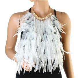 Feather Top Body Chain