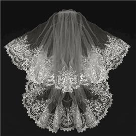 Wedding Veil With Flower