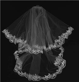 Wedding Veil With Flower