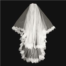 Wedding Veil With Flower