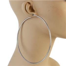 120mm Metal Hoop Earring