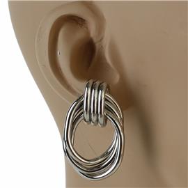 Metal Fashion Linked Earring