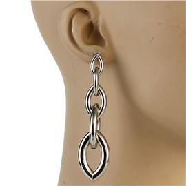 Metal Link Earring