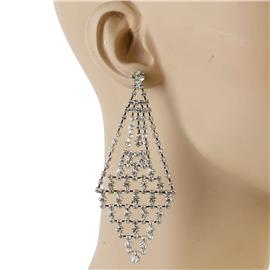 Rhinestones Chandelier Earring