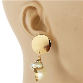 Metal Shell Fashion Earring