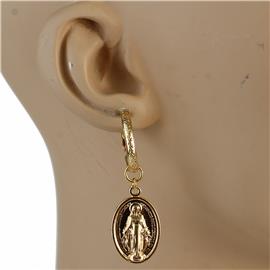 Metal Religion Huggie Earring