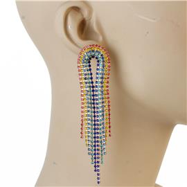 Rhainbow Rhinestone Earring