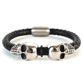 Stainless Steel Skull Bracelet