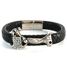 Stainless Steel Axes Bracelet